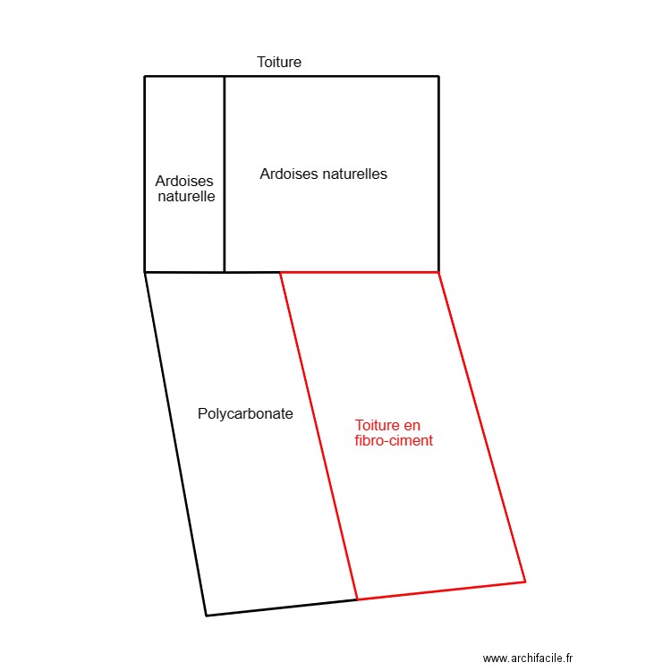 GUISCRIFF HELIAS. Plan de 1 pièce et 16 m2