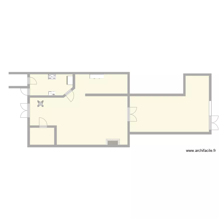 RESTO SERIGNAN CASA. Plan de 