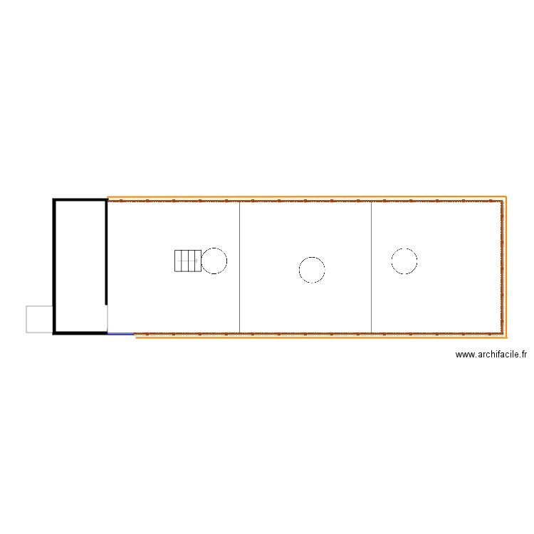 enclos pour chèvre. Plan de 0 pièce et 0 m2