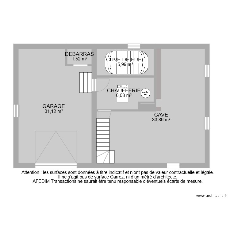 BI 6529 SOUS SOL. Plan de 0 pièce et 0 m2