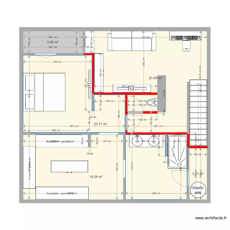 Maison Mike Etage 2018 12 12. Plan de 