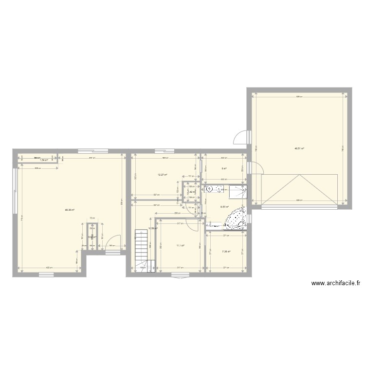 PROJET M. Plan de 0 pièce et 0 m2