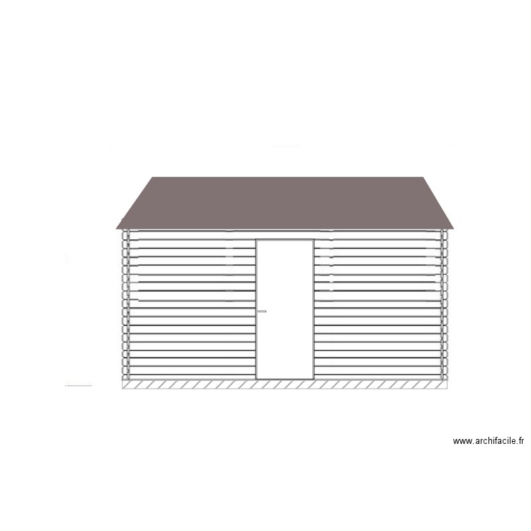 FACADE AVANT BUNG 2. Plan de 0 pièce et 0 m2