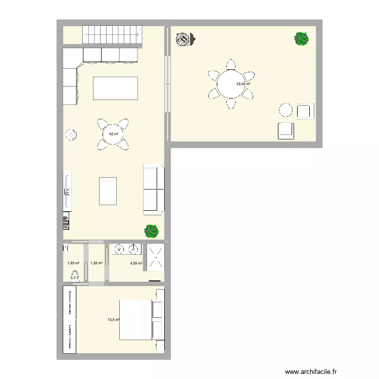 Loft F.Delmas. Plan de 