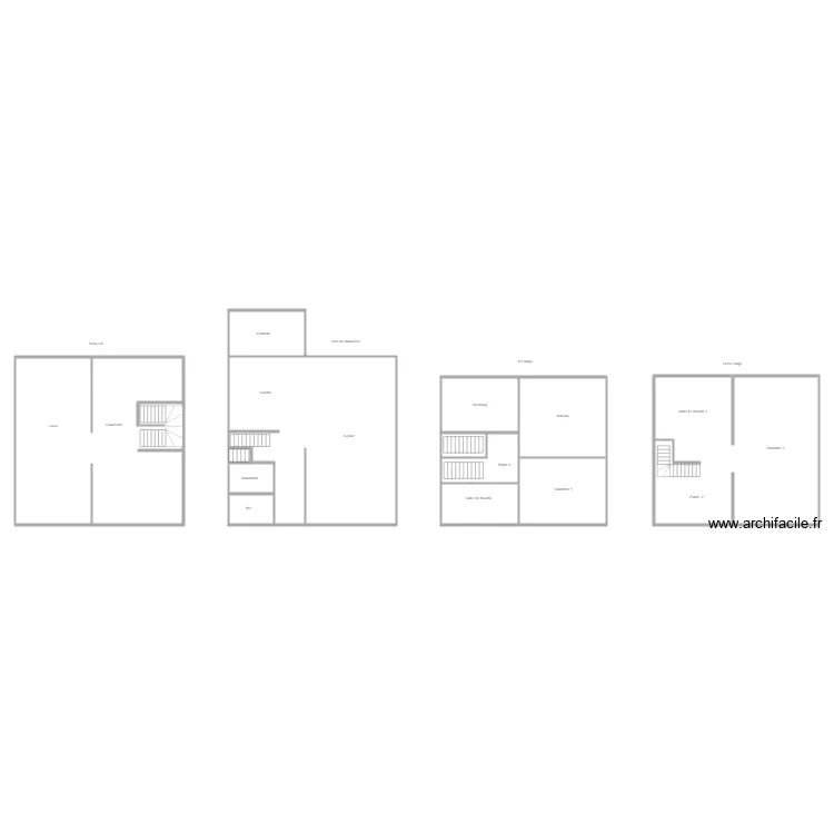 SOREL DAMOUZY. Plan de 