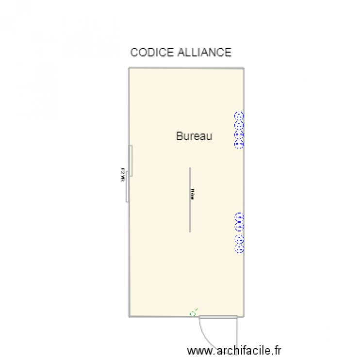 CODICE ALLIANCE1. Plan de 0 pièce et 0 m2