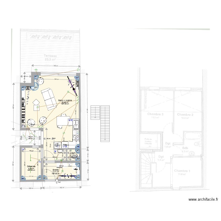 plan 041218 refait. Plan de 0 pièce et 0 m2