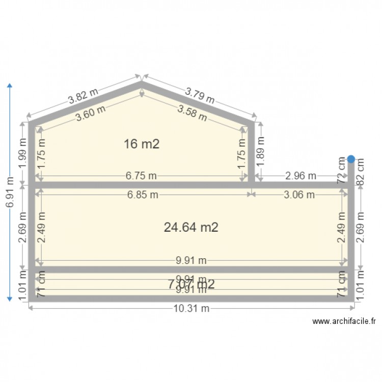 leotier. Plan de 0 pièce et 0 m2