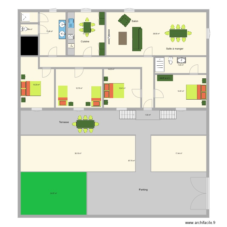 11G2564. Plan de 0 pièce et 0 m2