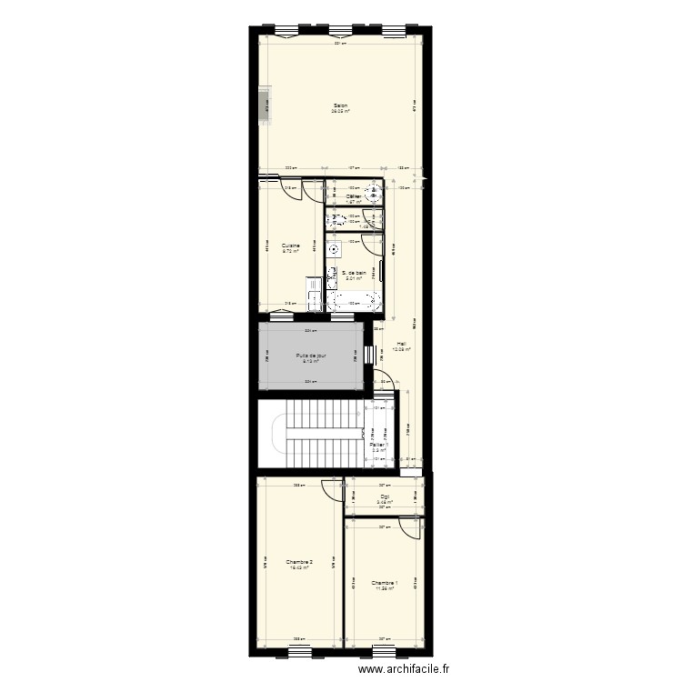 DURFORT R1. Plan de 0 pièce et 0 m2