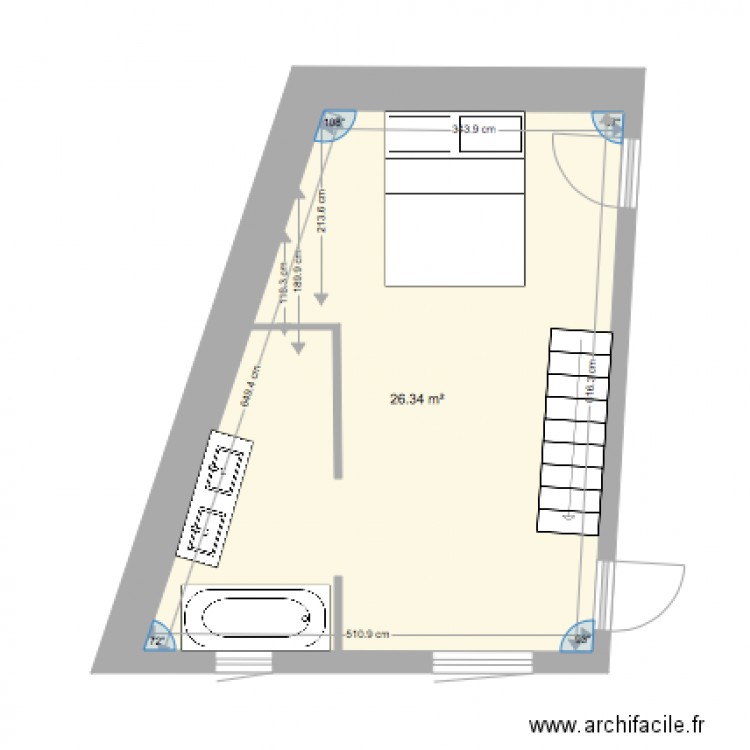 MAS 8 chambre JC V. Plan de 0 pièce et 0 m2