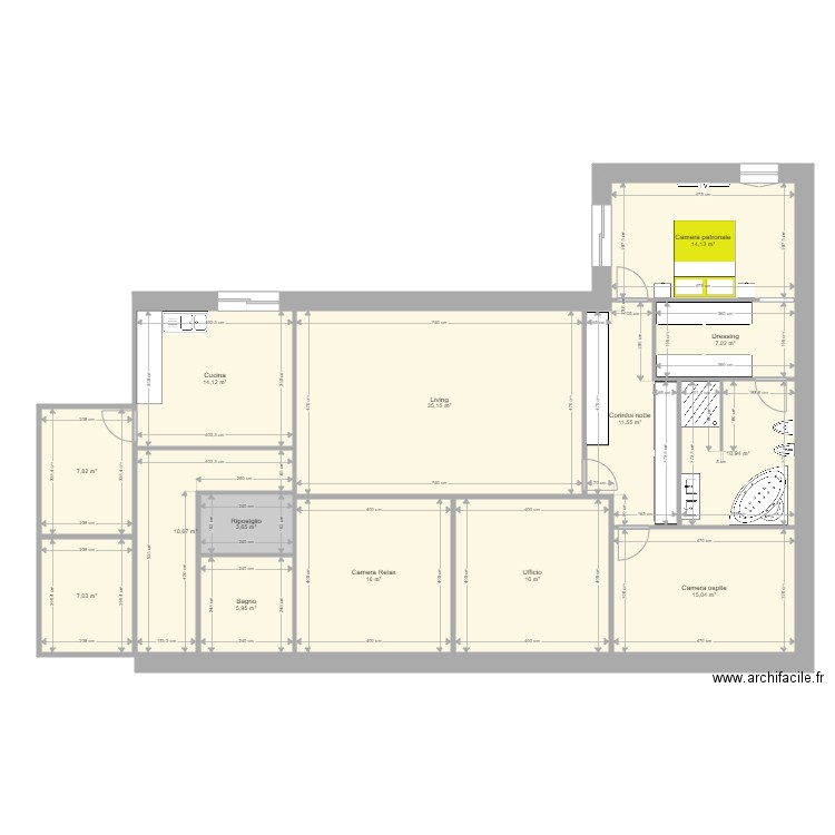 Habitable 5. Plan de 0 pièce et 0 m2