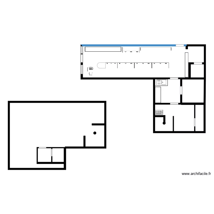 BOUCHERIE SALAM VITRY SUR SEINE. Plan de 