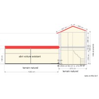 plan de coupe sur façade modifier