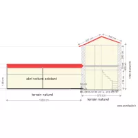 plan de coupe sur fa&ccedil;ade modifier