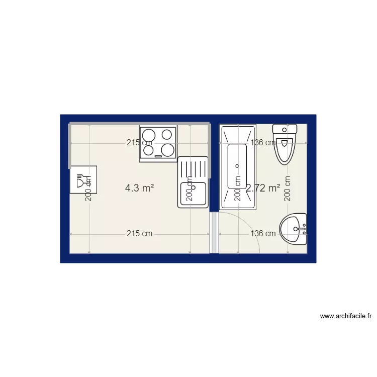 kun cuisine sdb. Plan de kun cuisine sdb. Plan de