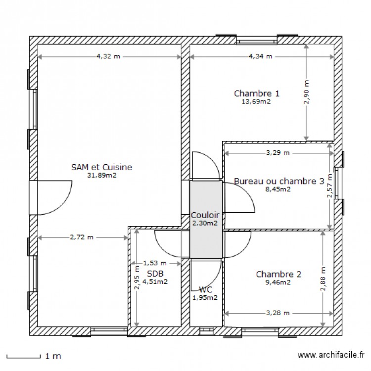 Roux Patricia C. Plan de 0 pièce et 0 m2