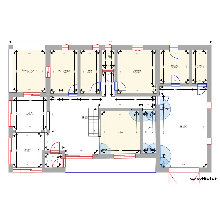 Plan 08. Plan de 0 pièce et 0 m2