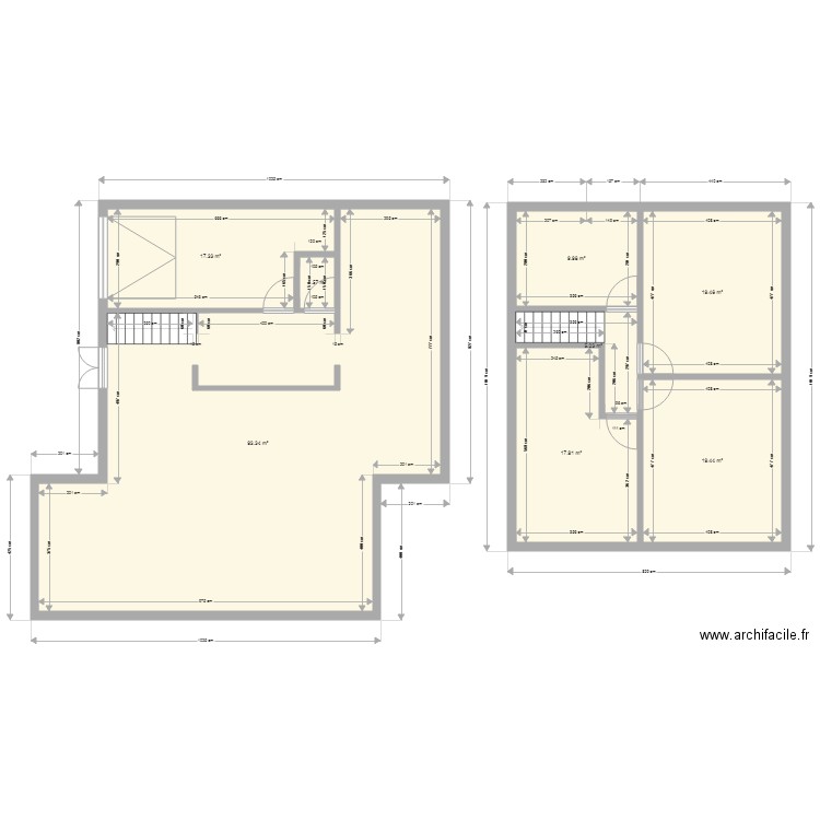 3 modules 120. Plan de 0 pièce et 0 m2