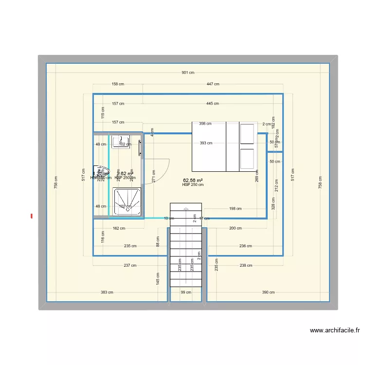 Plan Maison Grenier V2. Plan de 
