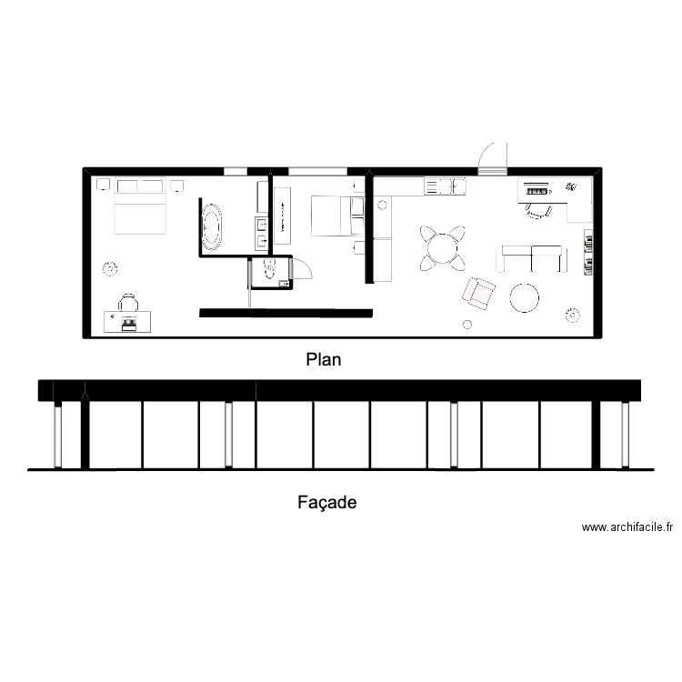 zonmai. Plan de 0 pièce et 0 m2