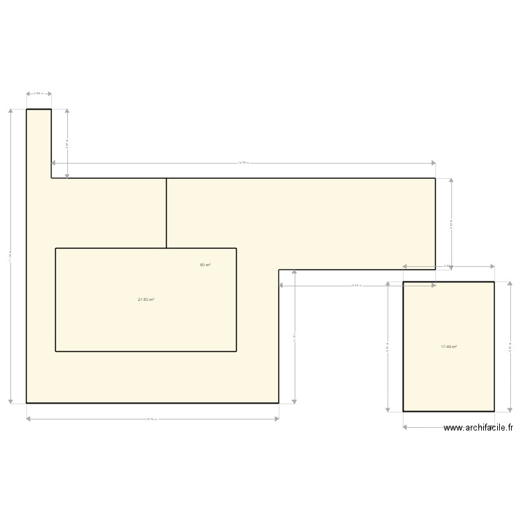 costa canohes. Plan de 0 pièce et 0 m2