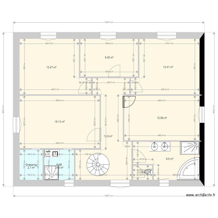 plan maison le cendre 2 etage. Plan de 0 pièce et 0 m2