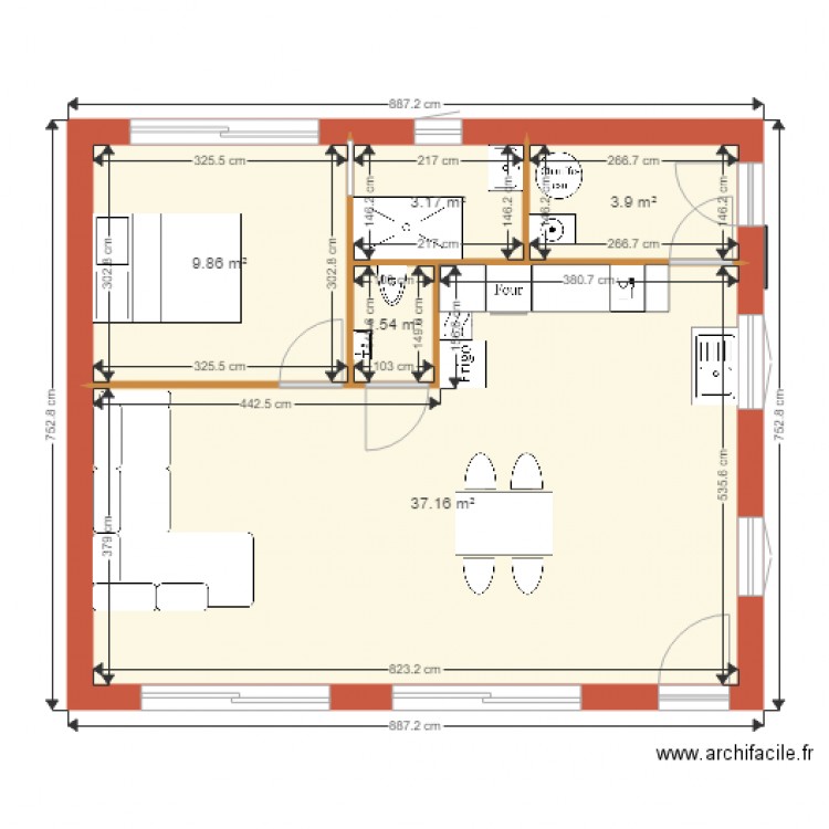 pt20171. Plan de 0 pièce et 0 m2