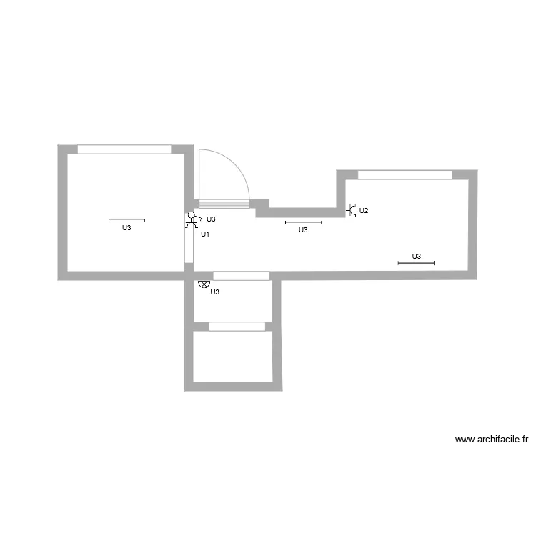 Cave maison antoni. Plan de 