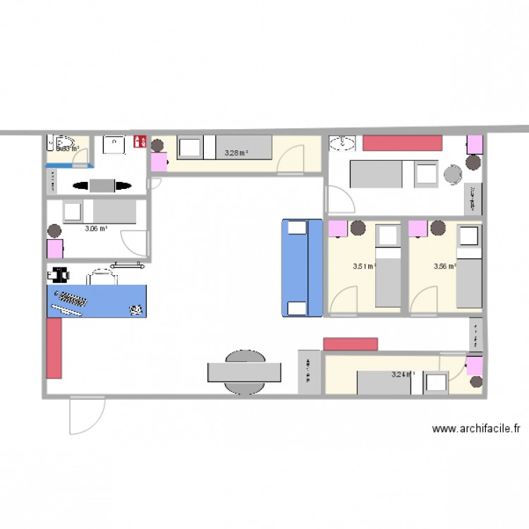BOdy minute plan Plan dessiné par nanou6915