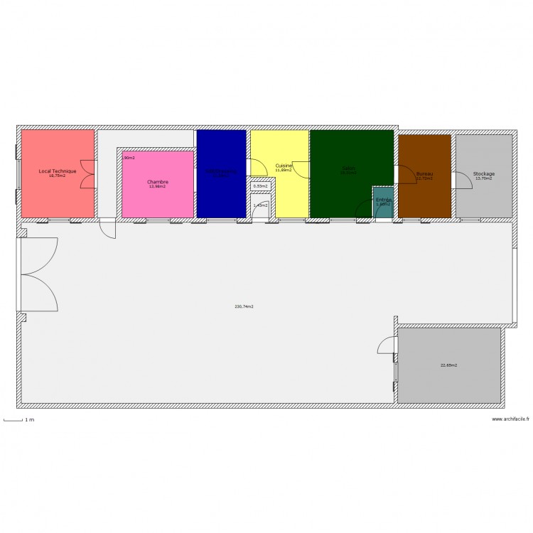 04-Projet pour Michel et Brigitte. Plan de 0 pièce et 0 m2