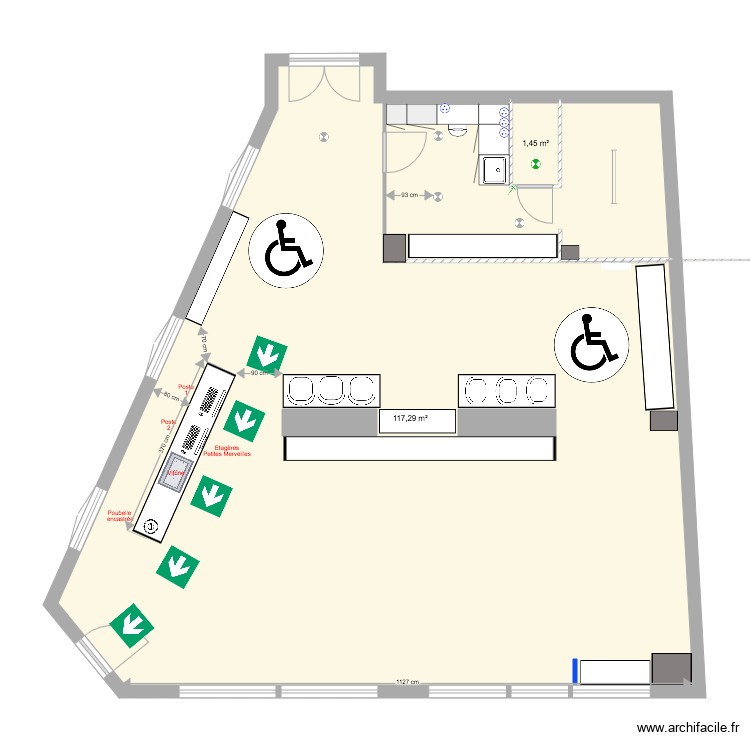 Aménagement Final Mulhouse. Plan de 0 pièce et 0 m2 Aménagement Final Mulhouse. Plan de 0 pièce et 0 m2