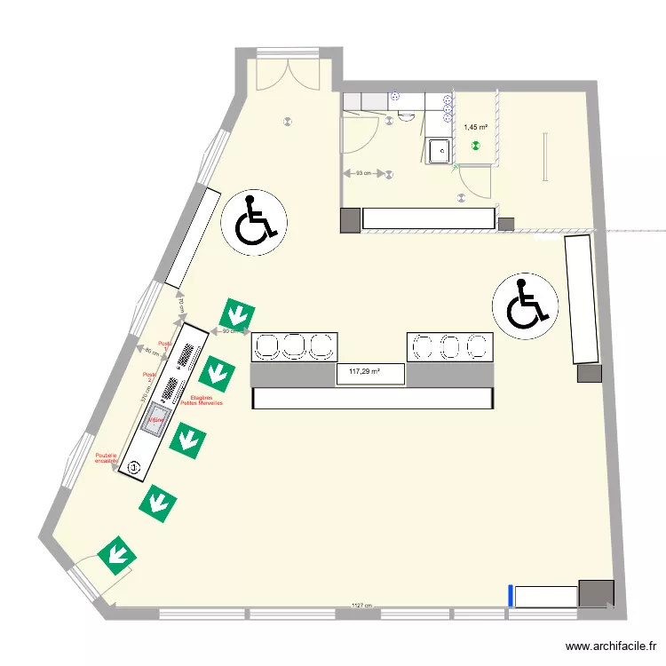 Am&eacute;nagement Final Mulhouse. Plan de 