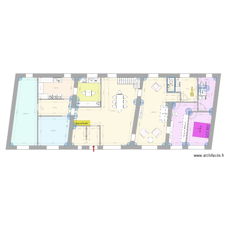 C ça continue. Plan de 0 pièce et 0 m2
