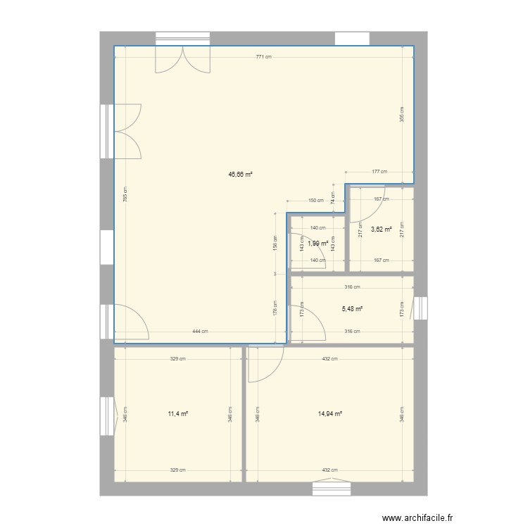 MAUME 3. Plan de 0 pièce et 0 m2