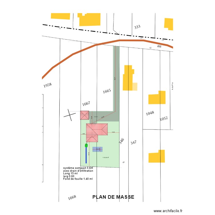 rossire 1. Plan de 0 pièce et 0 m2