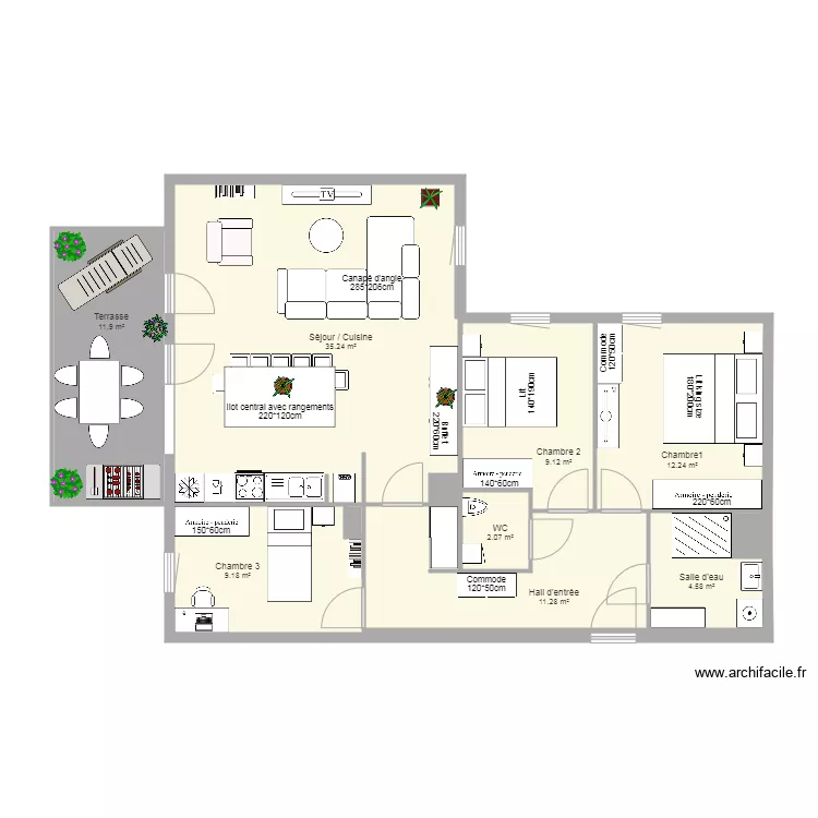 ALTHEA lot 02. Plan de 