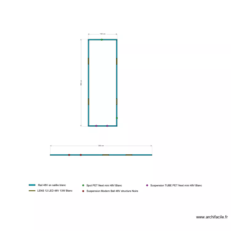 KOCH bureaux. Plan de 