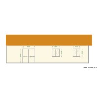 plan de façade Nord Hourtin