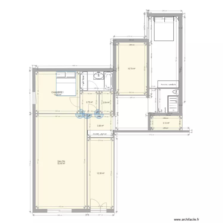 MAISON. Plan de 