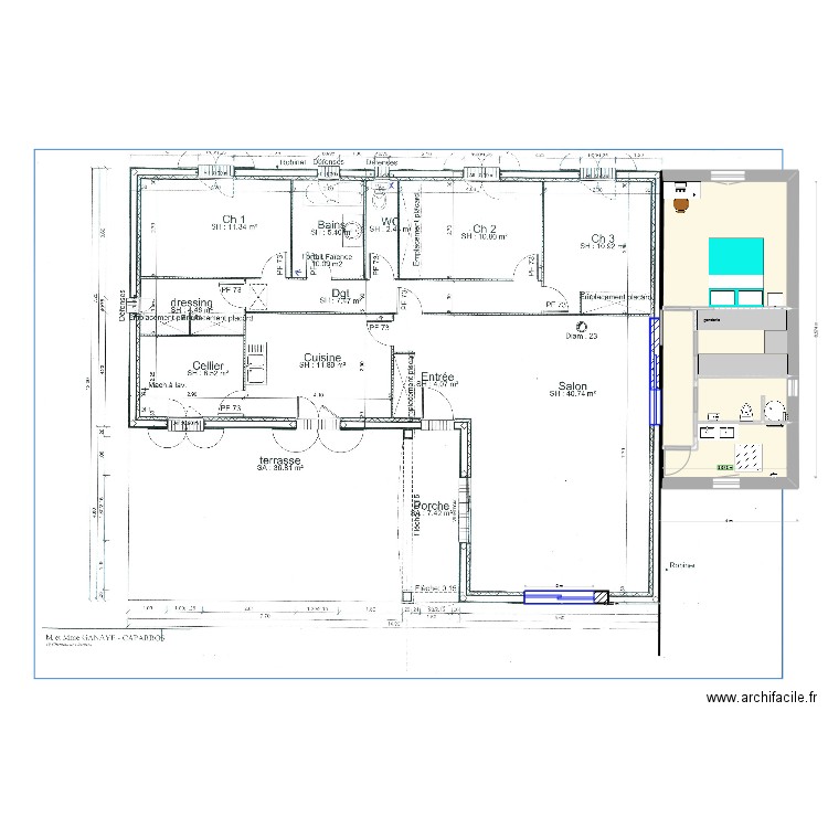 GANAY pour pc 2. Plan de 0 pièce et 0 m2