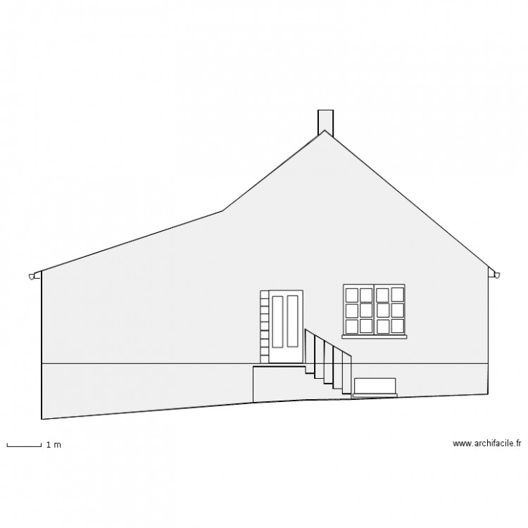 Pignon. Plan de 0 pièce et 0 m2