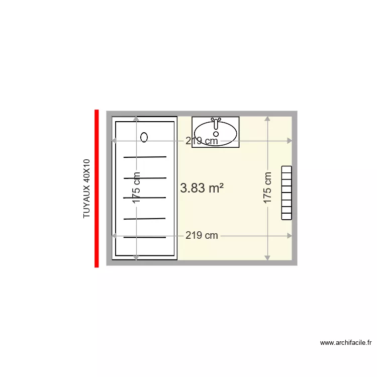 RAMEZ CAROLE . Plan de 