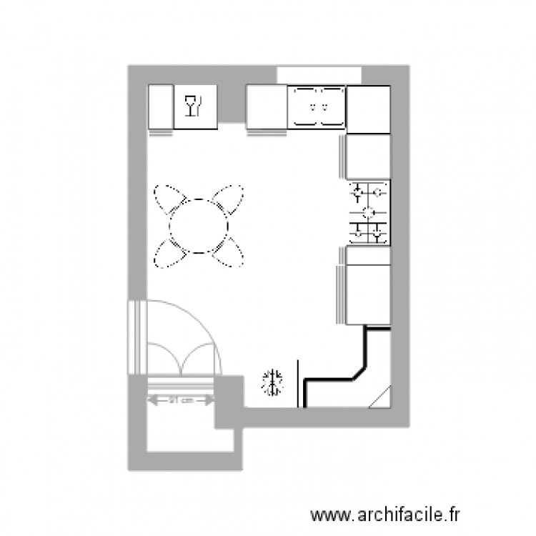 dernièrecuisine. Plan de 0 pièce et 0 m2