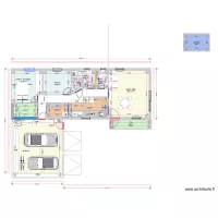 plan ok garage et maison longueur bureau dans chambre