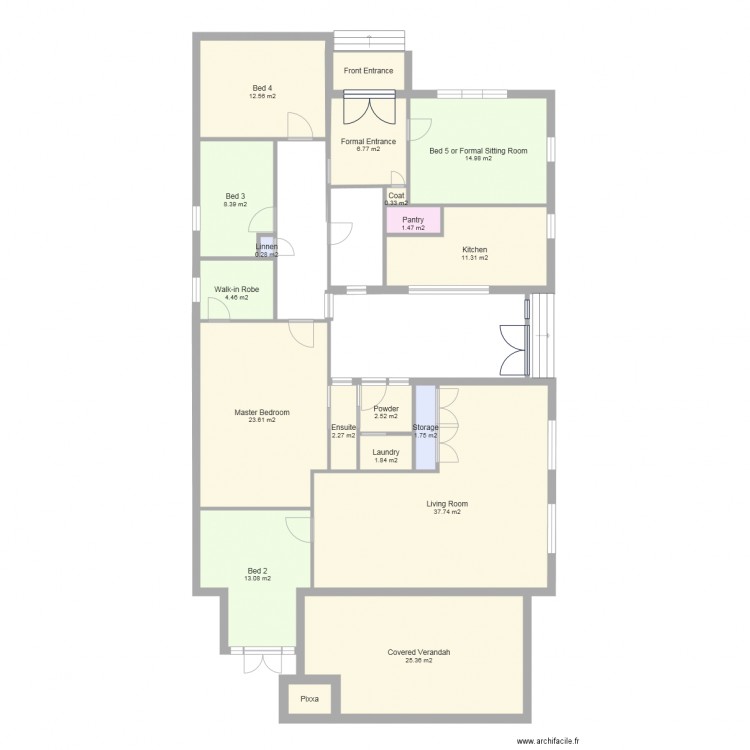 Floor Plan 193 Bobbin Head Road TURRAMURRA V5. Plan de 0 pièce et 0 m2