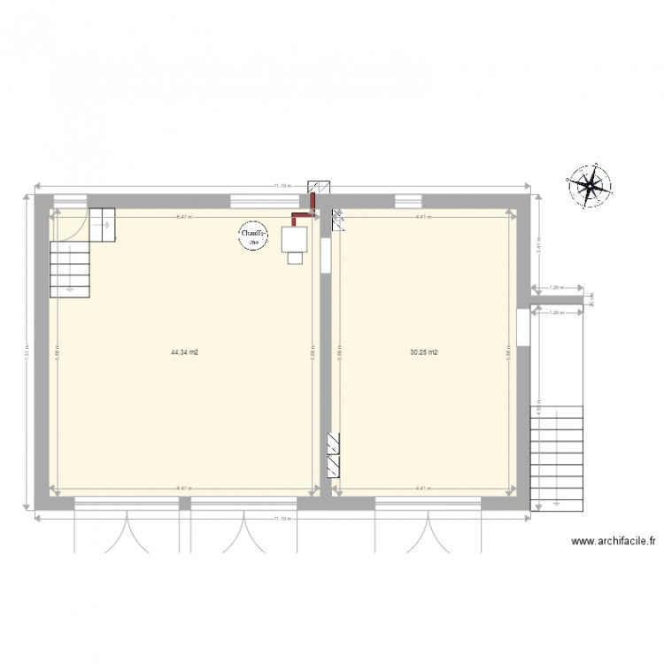 Plan sous sol. Plan de 0 pièce et 0 m2