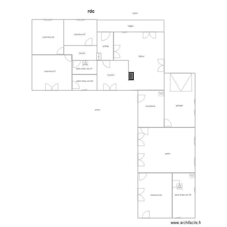 couratier. Plan de 0 pièce et 0 m2