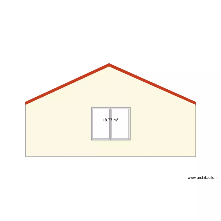 Facade est garage modifié. Plan de Facade est garage modifié. Plan de