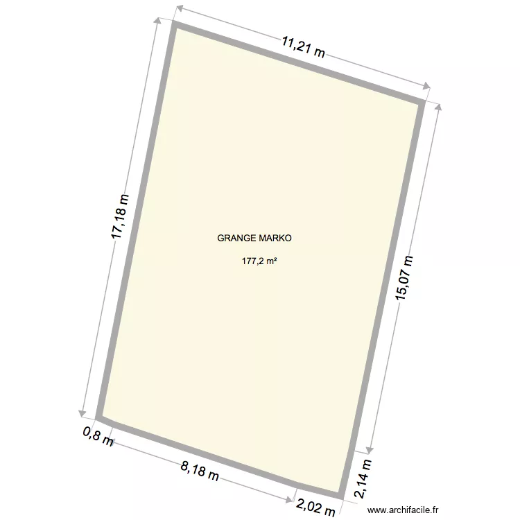 GRANGE MARKO CADASTRE. Plan de GRANGE MARKO CADASTRE. Plan de